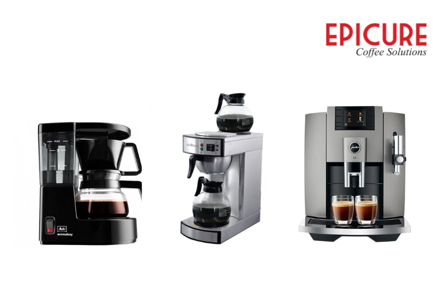 3 mẫu máy pha cà phê Americano nổi bật