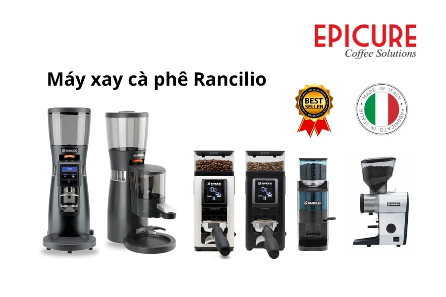 Bộ sưu tập máy xay cà phê Rancilio - Made in Italy