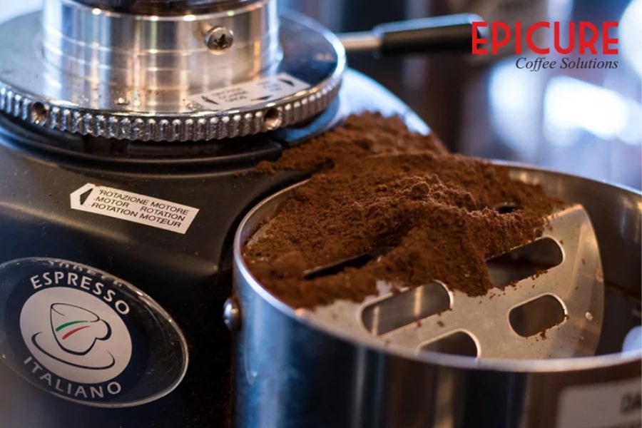 Máy xay cà phê công nghiệp xay cà phê liên tục và đảm bảo chất lượng bột mịn